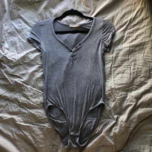 Grey bodysuit